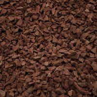 Dark Brown rubber chippings Dark Brown rubber chippings