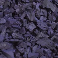 Purple rubber chippings Purple rubber chippings